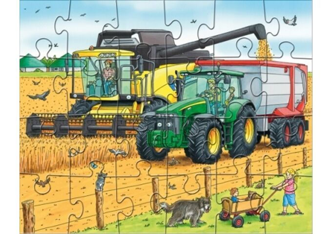 Haba Puzzles Traktor und Co.