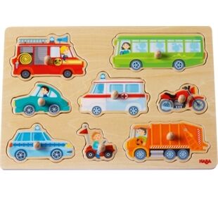 Haba Greifpuzzle Fahrzeug-Welt
