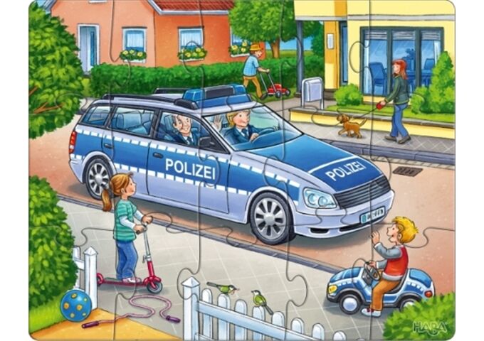 Haba Puzzles Polizei, Feuerwehr & Co.