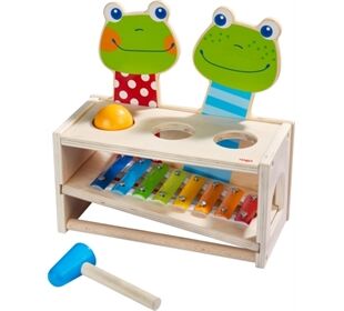 Haba Klang-Klopfbank Froschkonzert