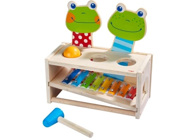 Haba Klang-Klopfbank Froschkonzert