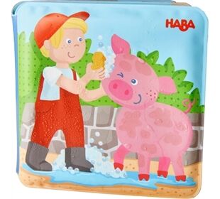 Haba Badebuch Waschtag bei Schwein & Kuh