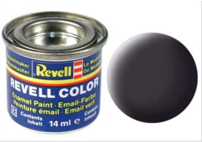Revell Revell Enamel Teerschwarz, Matt