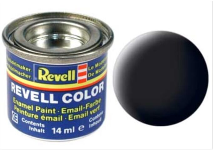 Revell Revell Enamel Schwarz, Matt