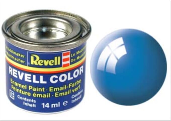 Revell Revell Enamel Lichtblau, Glänzend