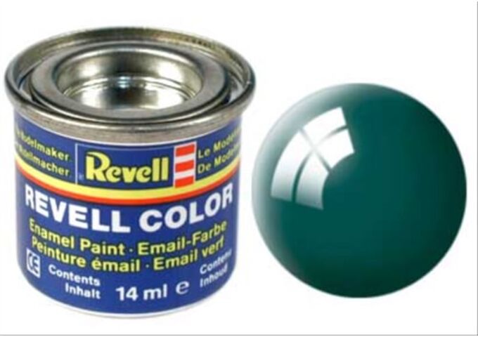 Revell Revell Enamel Moosgrün, Glänzend