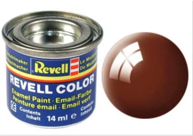 Revell Revell Enamel Lehmbraun, Glänzend