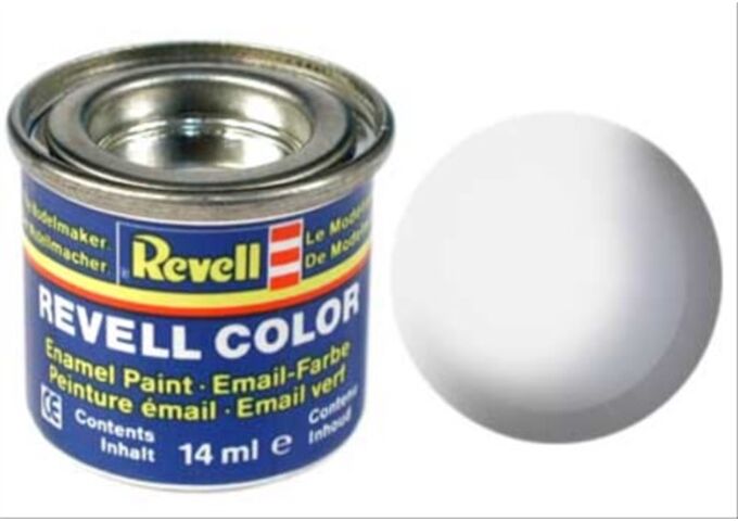 Revell Revell Enamel Weiß, Seidenmatt