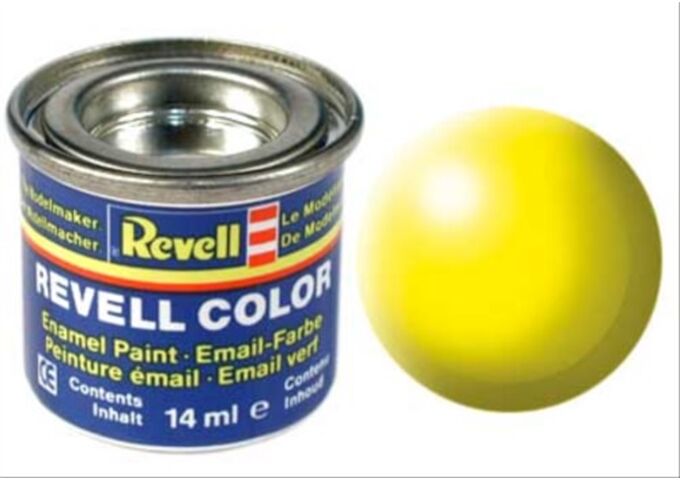 Revell Revell Enamel Leuchtgelb, Seidenmat