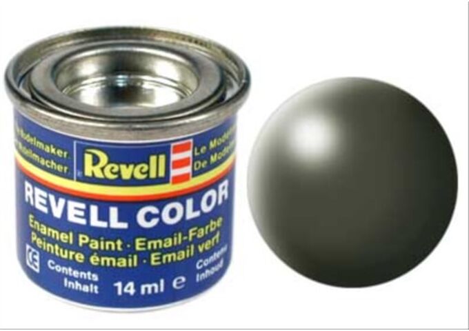Revell Revell Enamel Olivgrün, Seidenmatt