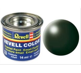 Revell Revell Enamel Dunkelgrün, Seidenmat