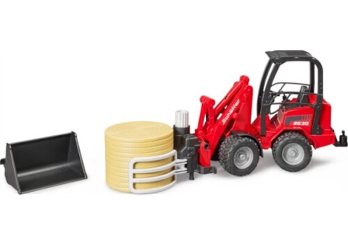 Bruder Schäffer Hoflader 2034 m Ballengrei