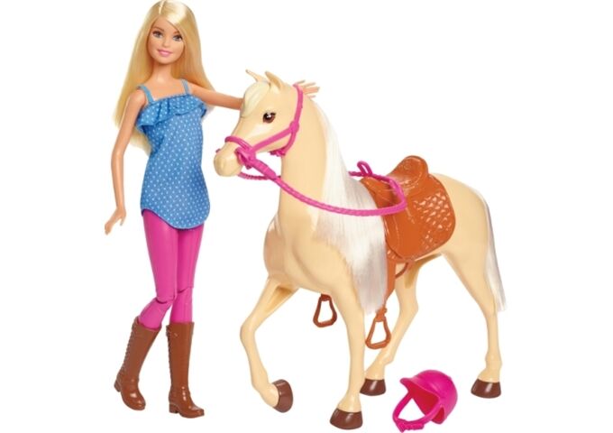 Barbie BRB Pferd & Puppe