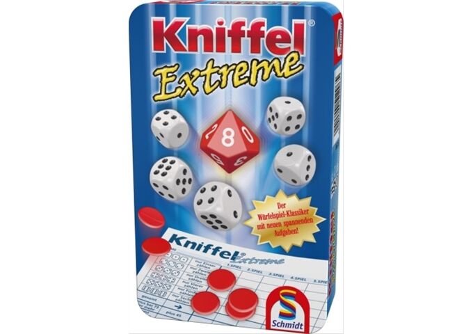 Schmidt Spiele 51296 Kniffel Extreme, Mitbringspie