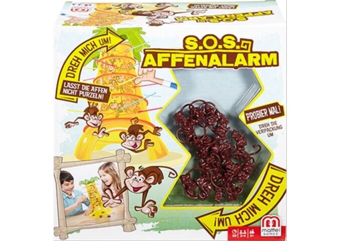 MATTEL GAMES|Mattel Mattel SOS Affenalarm