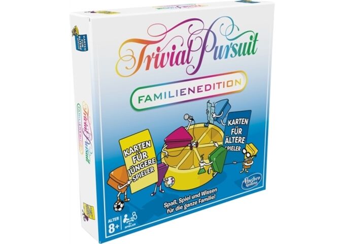 Hasbro Gaming|Hasbro Hasbro E1921100 Trivial Pursuit Familien Edition,