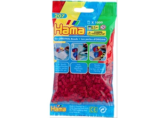 HAMA HAMA Bügelperlen Mittelrot 1.000 Stück