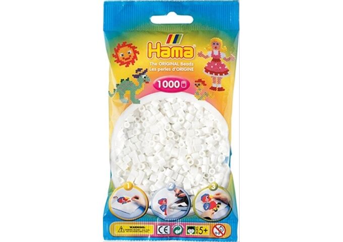 HAMA HAMA Perlen Weiß 1.000 Stück