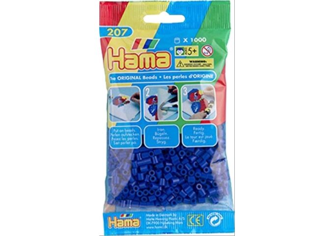 HAMA HAMA Bügelperlen Blau 1.000 Stück