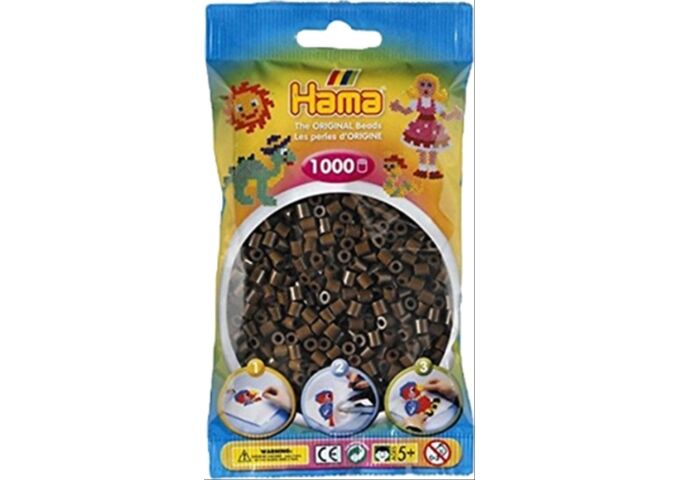 HAMA HAMA Bügelperlen Braun 1.000 Stück