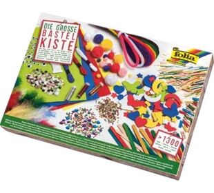 FOLIA Die große Bastelkiste - über 1,300 Teile