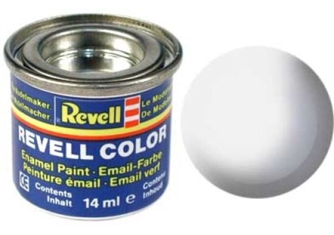 Revell Revell Enamel Weiß, Seidenmatt