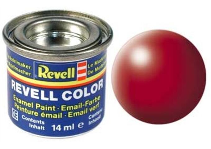 Revell Revell Enamel Feuerrot, Seidenmatt