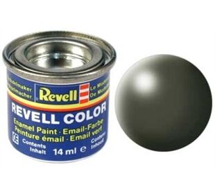 Revell Revell Enamel Olivgrün, Seidenmatt