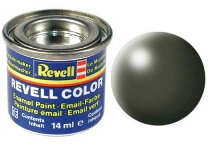 Revell Revell Enamel Olivgrün, Seidenmatt