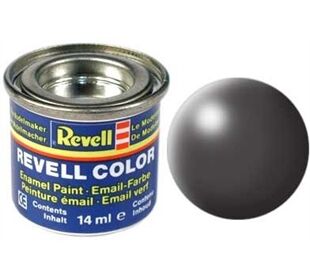 Revell Revell Enamel Dunkelgrau, Seidenmat