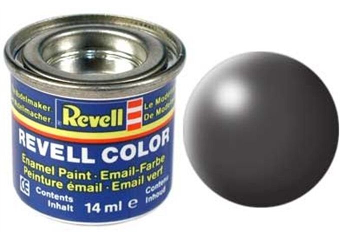 Revell Revell Enamel Dunkelgrau, Seidenmat