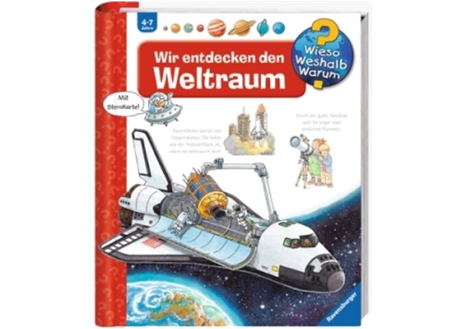 Ravensburger WWW32 Wir entdecken den Weltraum
