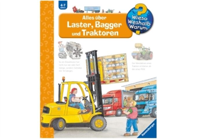 Ravensburger WWW38 Alles über Laster,Bagge