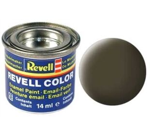 Revell Revell Enamel Schwarzgrün, Matt