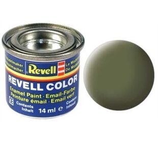 Revell Revell Enamel Dunkelgrün, Matt Raf