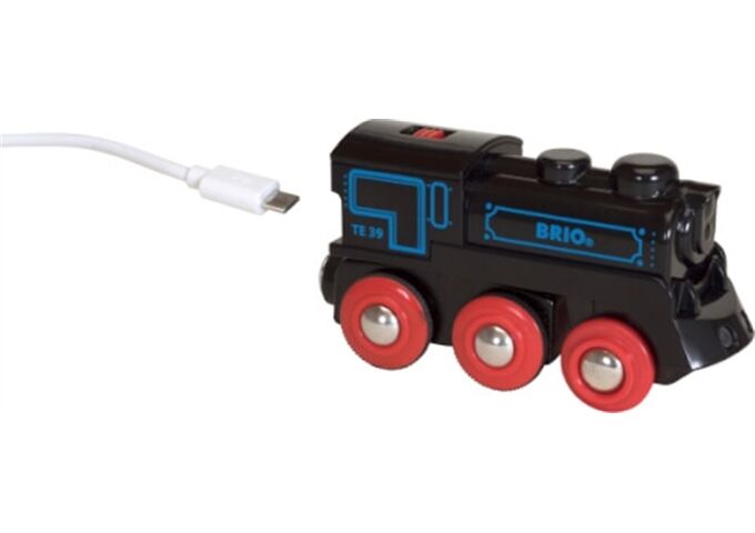 Ravensburger BRIO Schwarze Akku-Lok mit Mini-USB