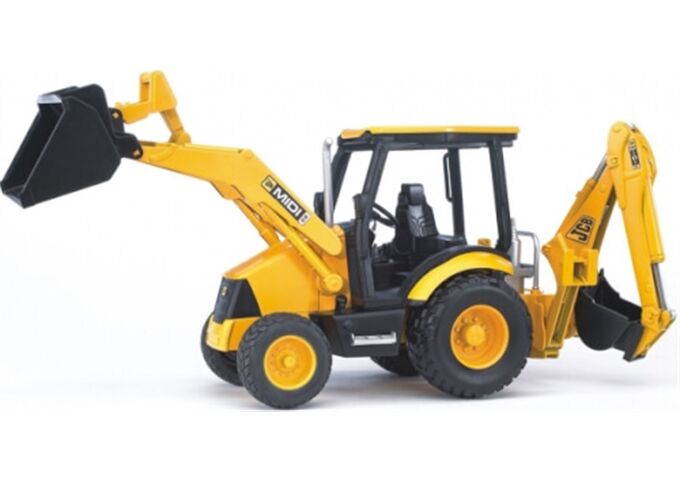 Bruder 02427 JCB Midi CX Baggerlader, ab 3 Jahren,