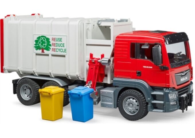 Bruder MAN TGS Seitenlader Müll-LKW