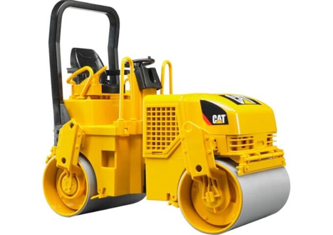 Bruder 02433 CAT-Tandem Vibrationswalze, Maße: 29,