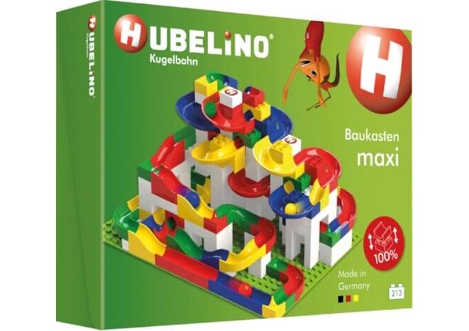 Hubelino Kugelbahn: 213- teiliger maxi Baukasten