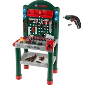 Klein Theo 8314 - Bosch Werkbank grün inklusive Ix