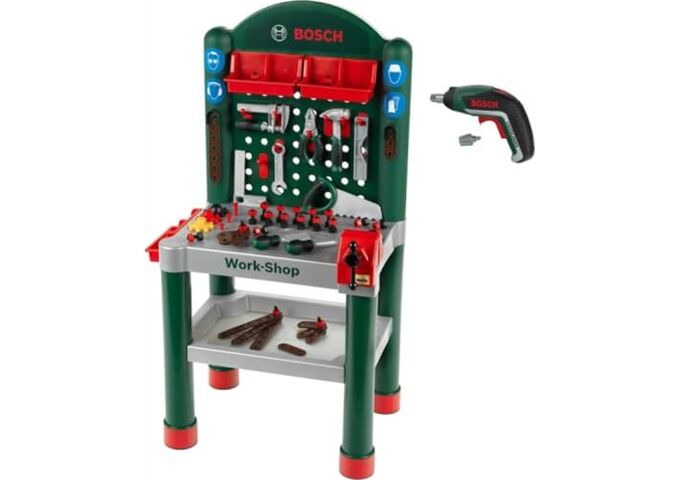 Klein Theo 8314 - Bosch Werkbank grün inklusive Ix