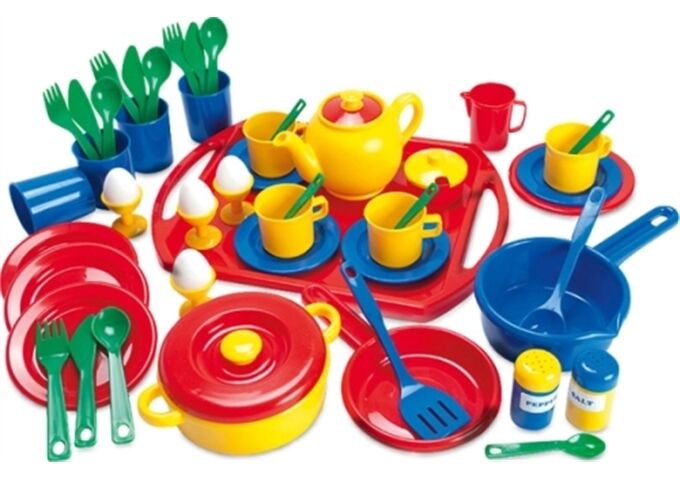 DANTOY A/S 8999 Geschirrset 57-teilig, aus Kunstst