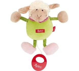 Sigikid Mini-Spieluhr Schaf Grün.