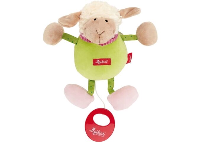 Sigikid Mini-Spieluhr Schaf Grün.