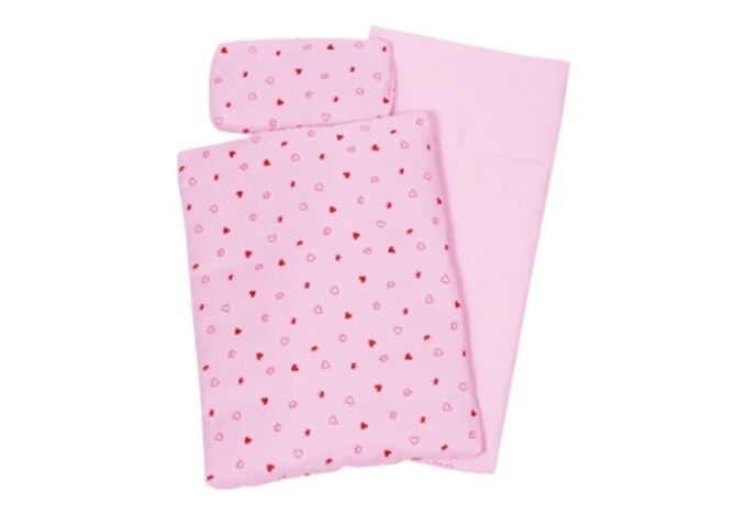 Goki Puppenbettzeug Herz/Krone