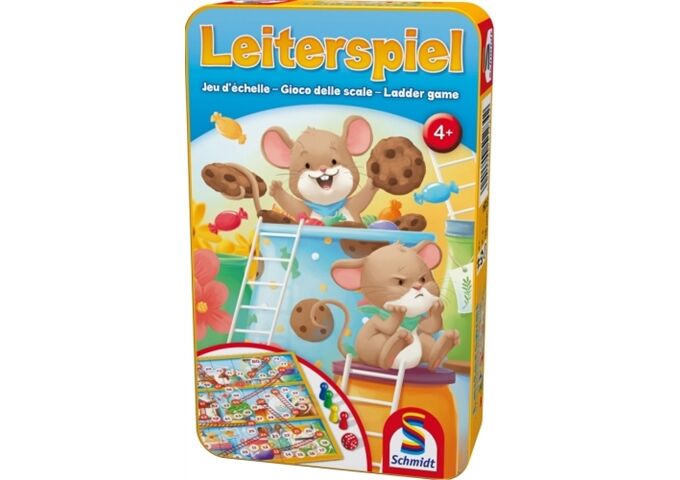 Schmidt Spiele Leiterspiel Mitbringspiel in der Me