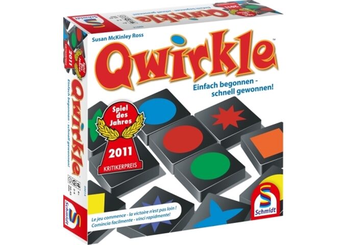 Schmidt Spiele 49311 Qwirkle, Spiel des Jahres 20