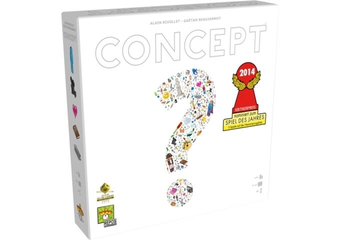 Asmodee Repos - Concept, ab 10 Jahren, 4 bis 16 Sp