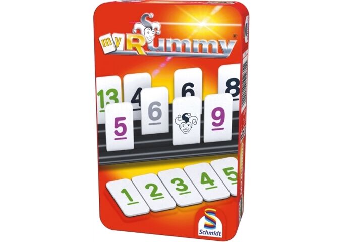 Schmidt Spiele 51281 MyRummy, Mitbringspiel in der